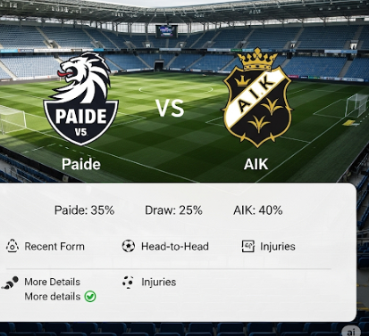 Paide vs AIK Prediction & Betting Tips – UEFA Conference League