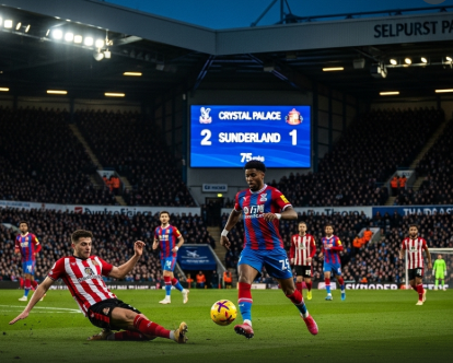 Crystal Palace vs Sunderland Prediction, H2H, Stats & Betting Tips – Premier League