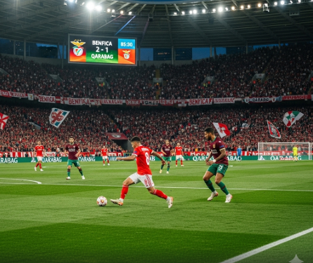 Benfica vs Qarabag Prediction, H2H, Stats & Betting Tips – UEFA Champions League