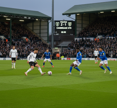 Fulham vs Cambridge United match preview graphic