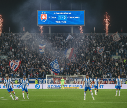 Slovan Bratislava football club logo for UEFA Europa Conference League match preview