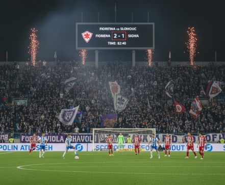 Fiorentina football club logo for UEFA Europa Conference League match preview