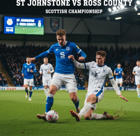 ST Johnstone vs Ross County Prediction, H2H, Stats & Betting Tips – Scotland Championship