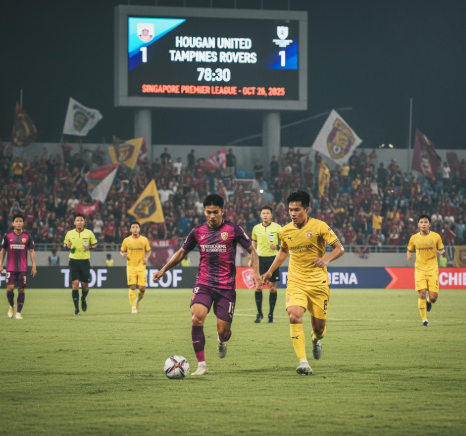 Hougang United vs Tampines Rovers Prediction, H2H, Stats & Betting Tips – Singapore Premier League