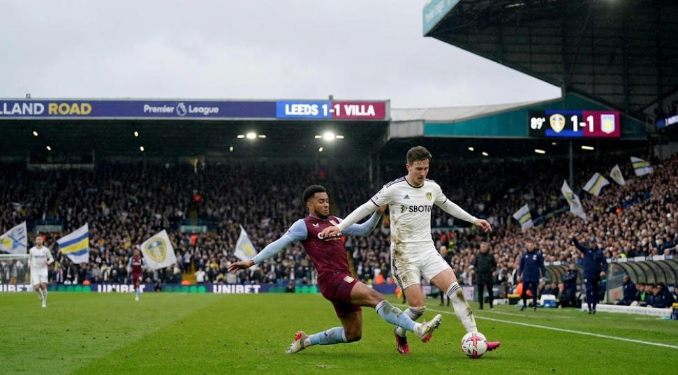 Leeds United vs Aston Villa Premier League prediction and betting tips banner – Socapredict