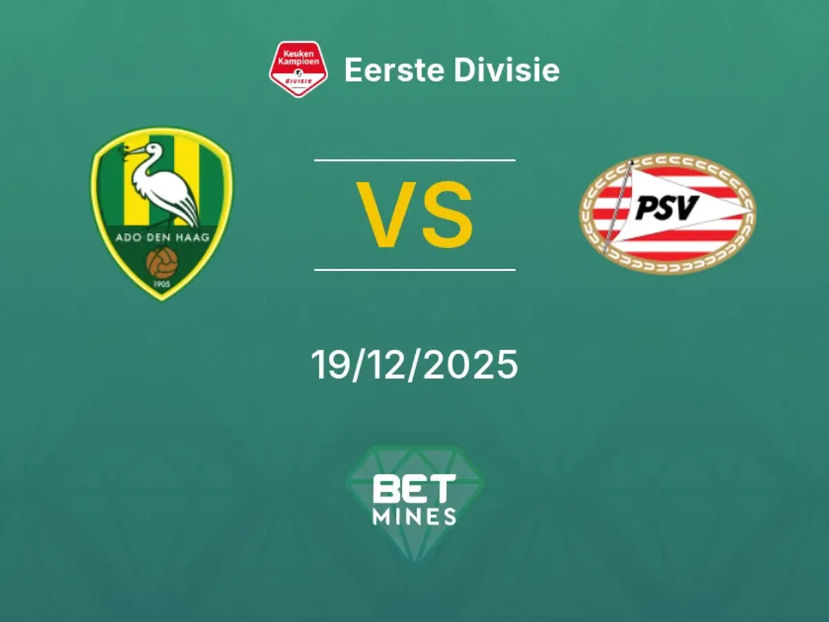 DO Den Haag vs Jong PSV Prediction, Betting Tips, H2H & Stats – Netherlands Eerste Divisie